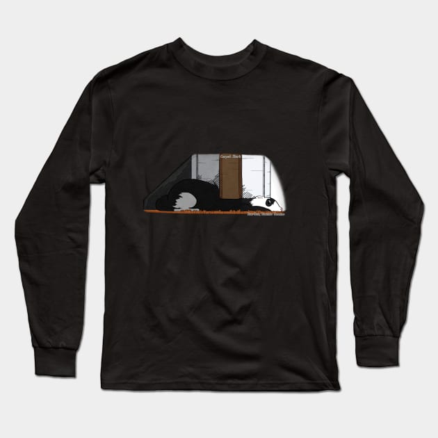 Ferret- Carpet Shark Long Sleeve T-Shirt by Skillful Ferret